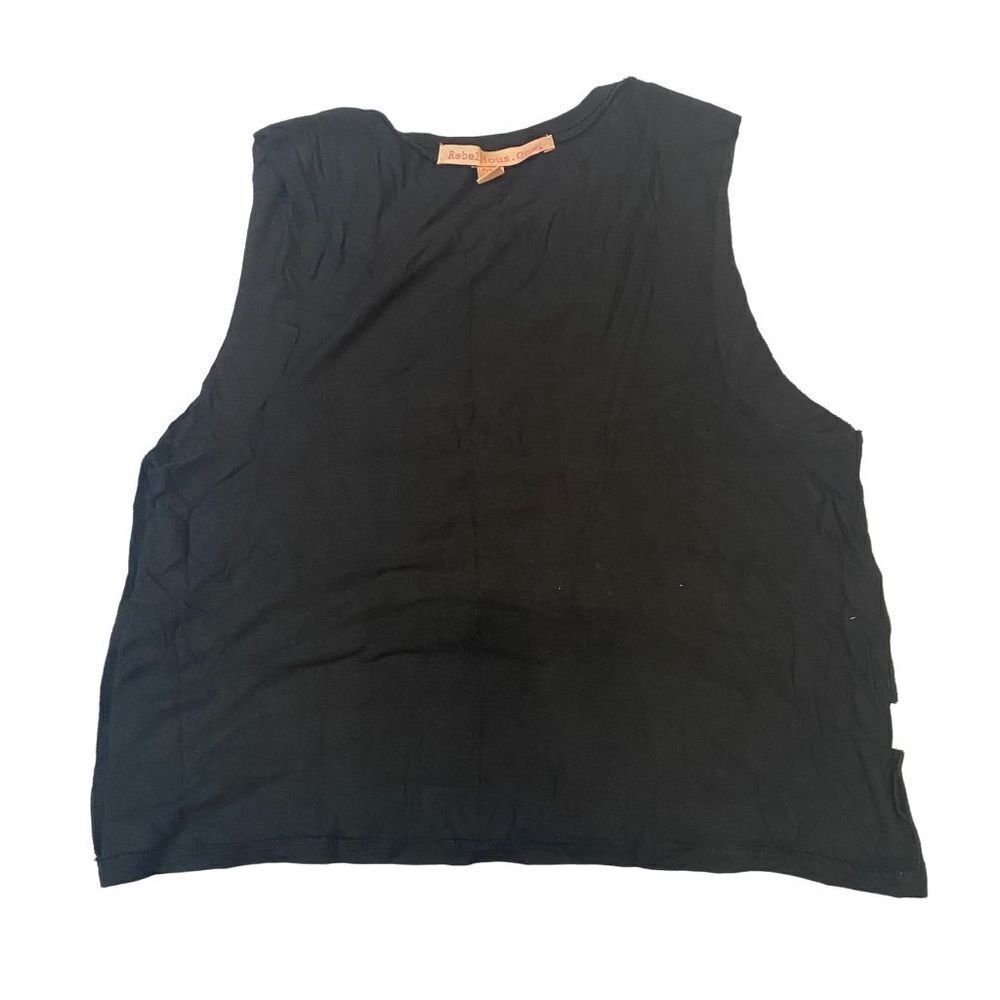 Rebellious One Size S NWT Sleeveless Tank Top - Picture 8 of 10